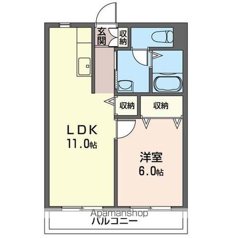 プレミールT・Hの間取り写真