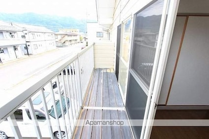 サンコーポ藤[2DK/43m2]のバルコニー