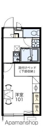レオパレスM&Eの間取り写真
