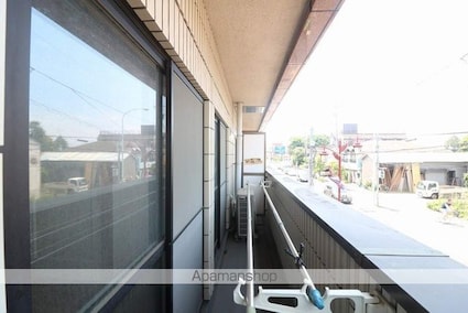 東京都三鷹市下連雀１丁目[2DK/41.31m2]のバルコニー