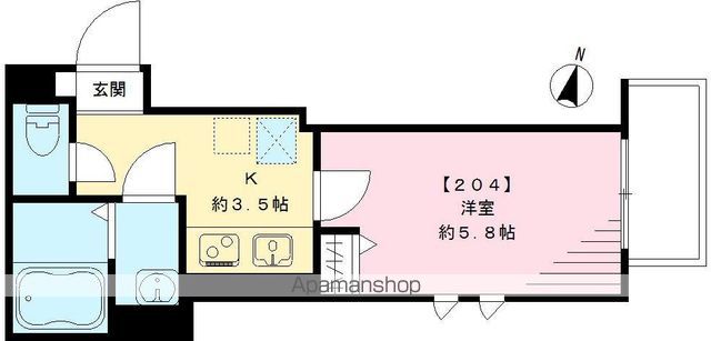 PALUDE新桜台の間取り写真