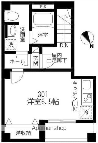 ビューノ八重洲通りの間取り写真