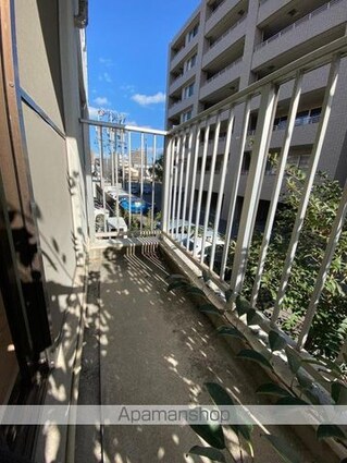 番町田村館[1R/18.78m2]のバルコニー