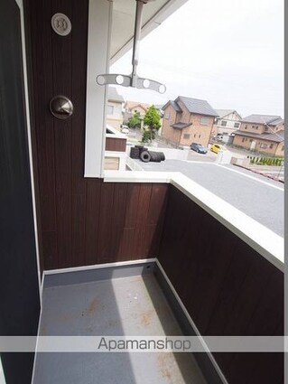 ミッド　ヴィラⅡ[2LDK/57.63m2]のバルコニー