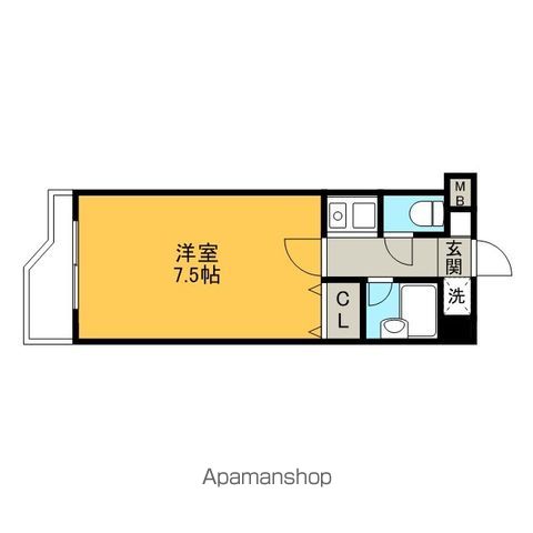 サンシティ箱崎九大前の間取り