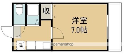 メゾン・ドゴール[1K/20.06m2]の間取図