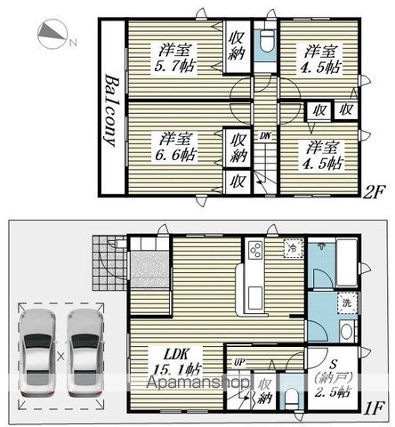 detached 埼玉県吉川市新栄２丁目8-32

地図を見る