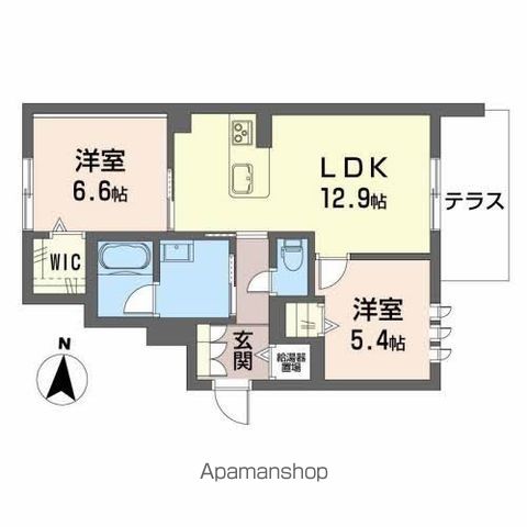 グランソルテの間取り写真