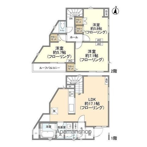 【ＫＯＬＥＴ豊島園０２の間取り】