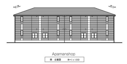 フィールドアップ横井[1K/33.86m2]の外観2