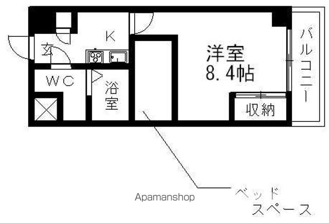 レオパレスさくら中央の間取り写真