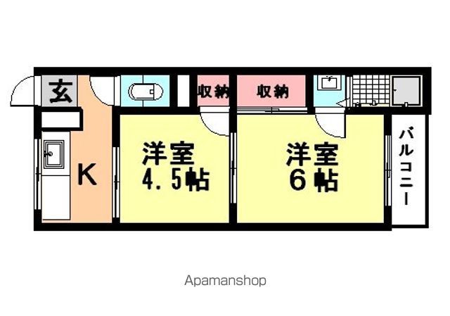 寿マンションの間取り写真