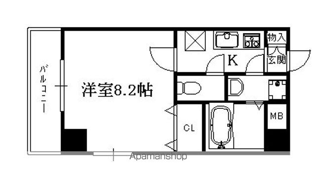 ハイトサーブル川崎の間取り写真