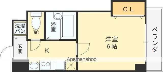 CITY SPIRE布施の間取り写真