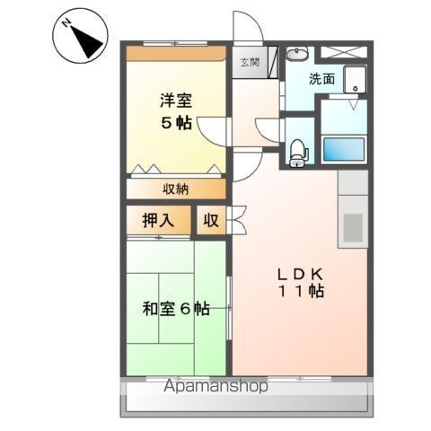 アーバンエイトの間取り写真