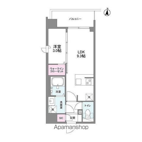 シーズンフラッツ新大阪SOUTHの間取り写真