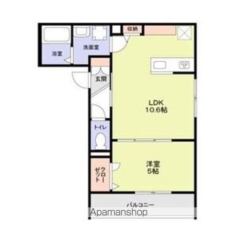 新宿区大京町計画の間取り写真