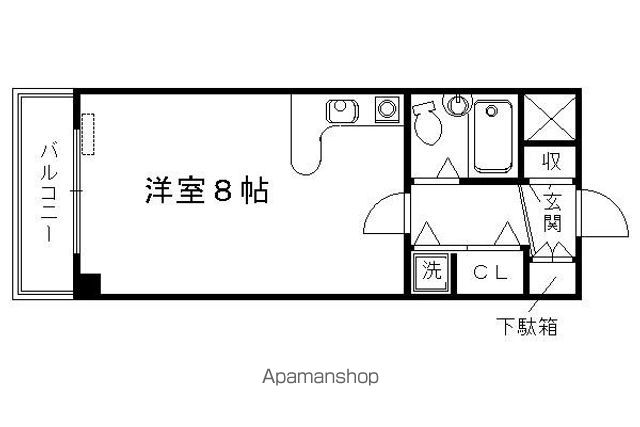 ABLE創久五条大宮の間取り写真