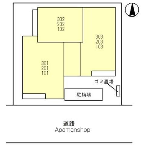 ＣＬＡＳＨＩＳＴ平野西ＷＥＳＴ 101 ｜ 大阪府大阪市平野区平野西６丁目1-28（賃貸アパート2LDK・1階・57.56㎡） その17