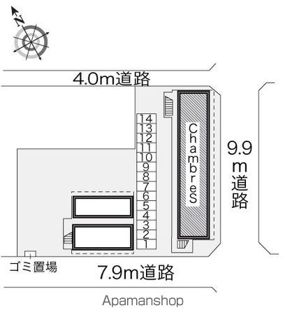レオパレスCHAMBRE Sの内装写真