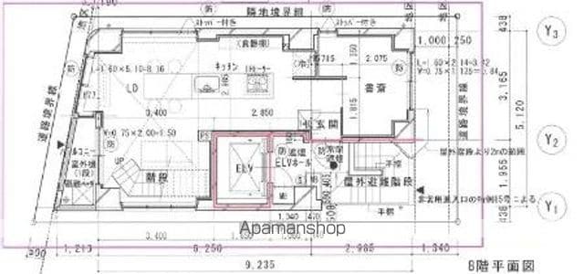 ＣＥＬＥＳＴＩＡ 801 ｜ 東京都千代田区神田多町２丁目9-20（賃貸マンション1LDK・8階・67.37㎡） その10