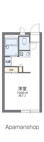 レオパレスGREENの間取り写真