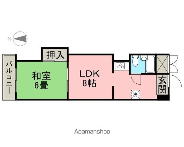 メゾンパール泉の間取り写真