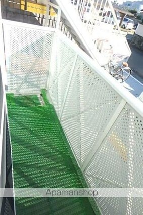 山城ＴＯＣ[1K/21.47m2]のバルコニー