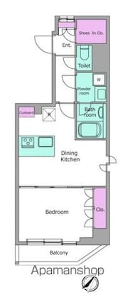 ラクラス押上[1LDK/41.05m2]の間取図