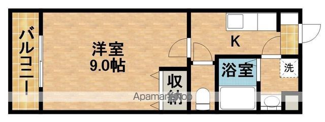 ブライトタイムIの間取り写真