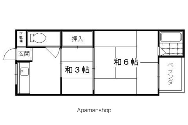 第一晴風荘の間取り写真