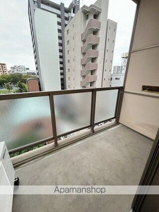 広島県広島市中区小網町[1K/25.4m2]のバルコニー