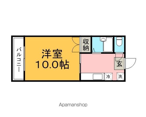 エトランゼ５宮本の間取り