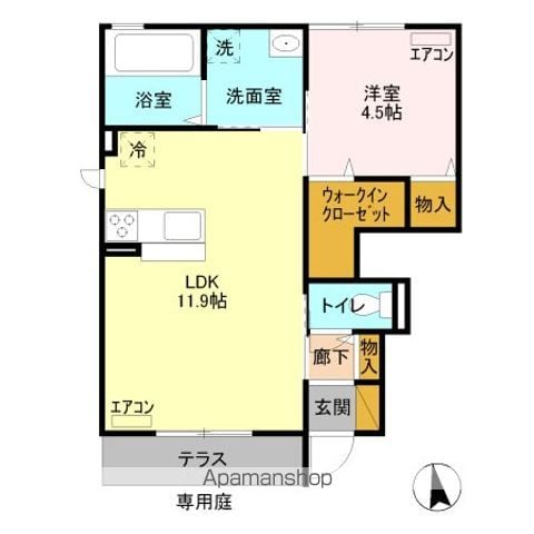 ボニートの間取り写真
