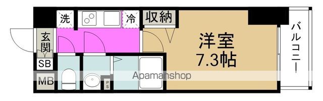ララプレイス大阪福島プレッソの間取り写真