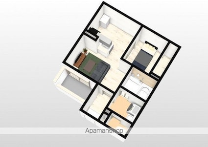 ＲＥＧＡＬＥＳＴ　医大前（レガリスト　イダイマエ）[1LDK/30.82m2]の内装4