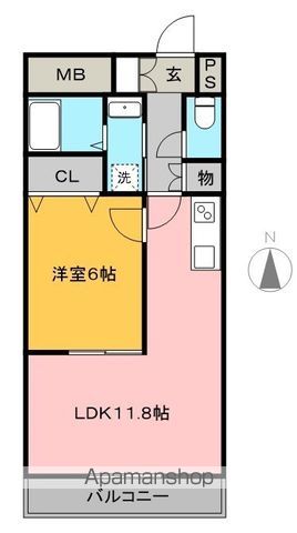 ヴァンオンズの間取り写真