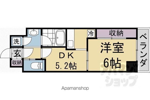 GRAND E’TERNA京都の間取り写真