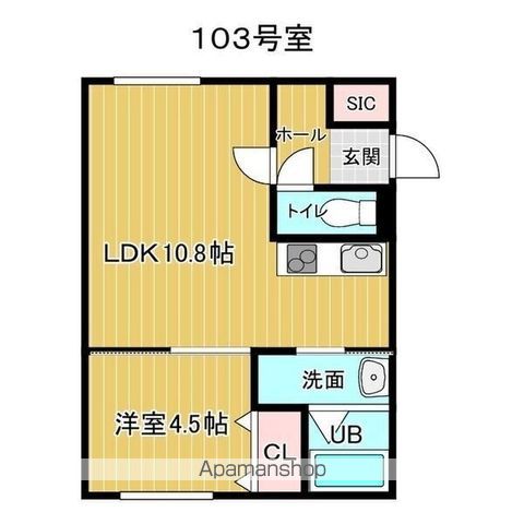 JUNESSE北18条の間取り写真