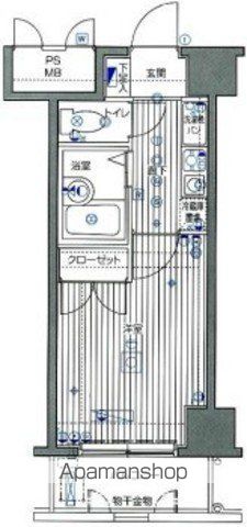 ガラ・シティ笹塚の間取り