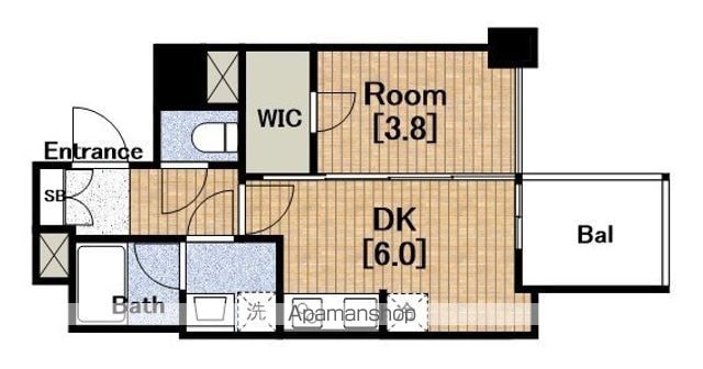 RISING MAISON 本町橋の間取り写真
