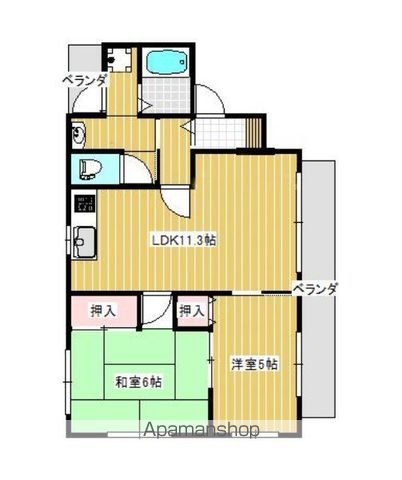 ドミール神田壱番館の間取り写真