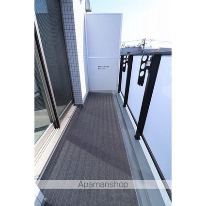 ＡＩＦＬＡＴ桜上水[1K/25.6m2]のバルコニー