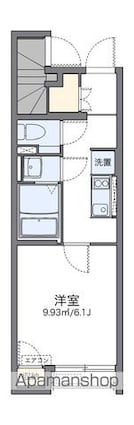レオネクストＬｕｃｅ　ｄｉ貫井[1K/22.83m2]の間取図