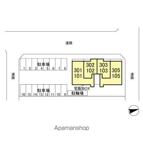 ミラベルヒルズ 302 ｜ 千葉県千葉市緑区おゆみ野有吉17-1（賃貸アパート1LDK・3階・41.65㎡） その19