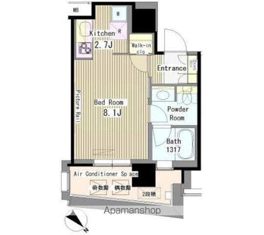 MY TOWER RESIDENCEの間取り写真