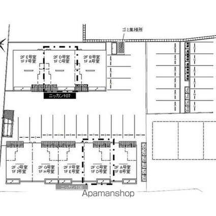 ニッカン１０８[1LDK/35.35m2]のその他内装1