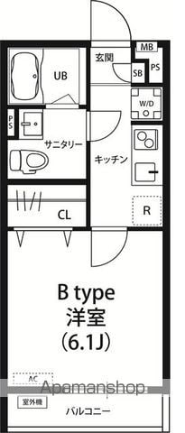 同じ建物の物件間取り写真 - ID:212045835768