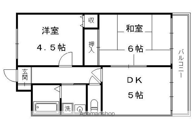 井正マンションの間取り写真