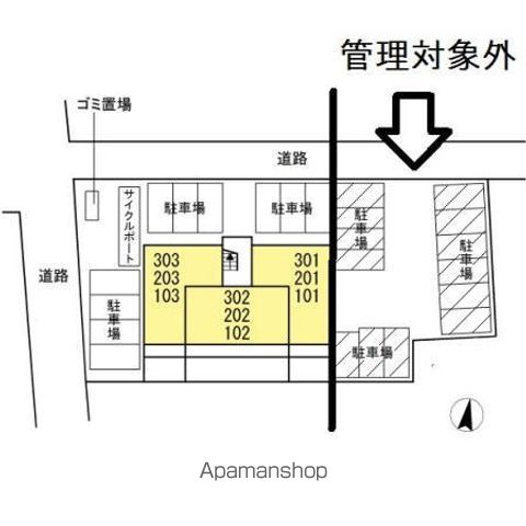 【福岡市早良区飯倉のアパートの写真】